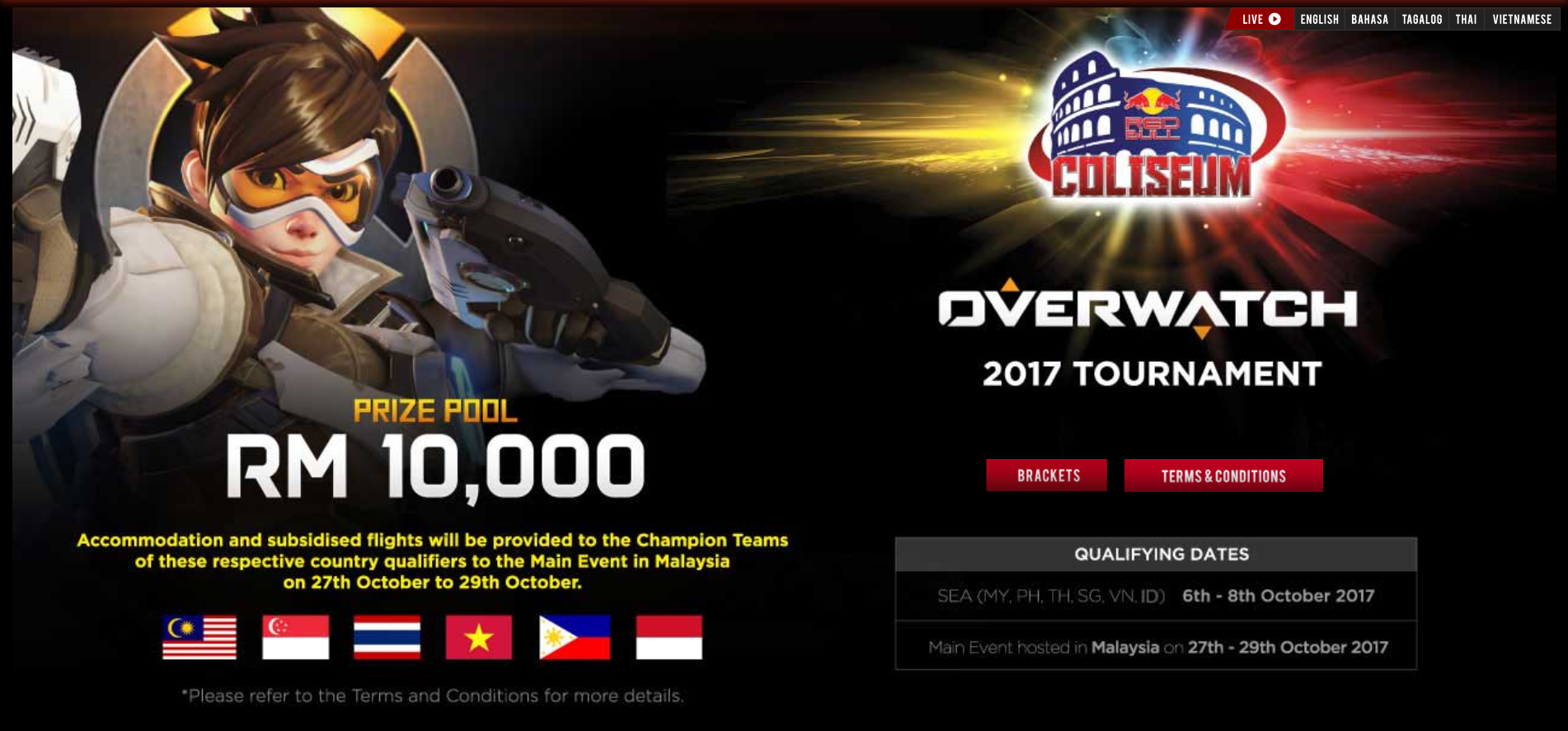 A Filipino Team Qualifies for the Red Bull Coliseum Overwatch Tournament!